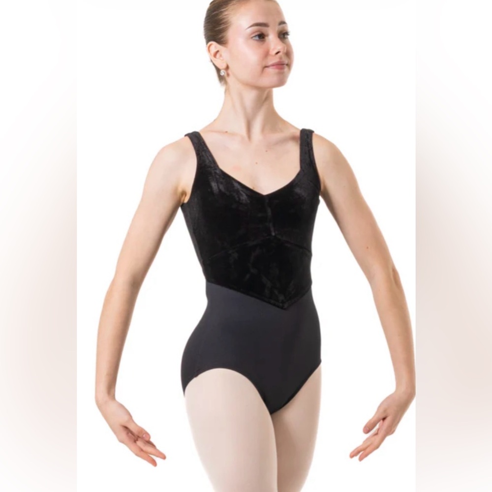 BNWT Capezio Aspen Black Bodysuit